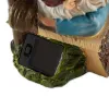 Solar Afternoon Nap Gnome - Outdoor Garden Decor with Solar Panel for Energy-Efficient Lighting
