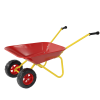 Children's metal trolley, children's trolley, children's heavy vehicle, metal structure two-wheeled trolley, steel pallet, can be used in gardens