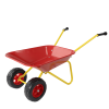 Children's metal trolley, children's trolley, children's heavy vehicle, metal structure two-wheeled trolley, steel pallet, can be used in gardens