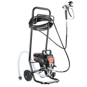 VEVOR Stand Airless Paint Sprayer, 950W 3000PSI High Efficiency Electric Airless Sprayer With Cart