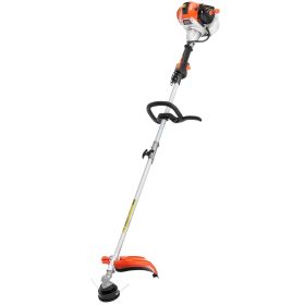 VEVOR String Trimmer, 25.2CC 2-Stroke, Gas Powered Weed Wacker, 16.9" Cordless Grass Trimmer