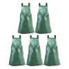 5PCS 20GAL Watering Bags Green