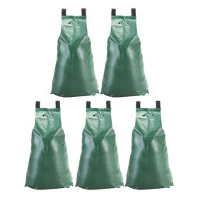 5PCS 20GAL Watering Bags Green