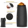 Lawn Tractor Leaf Bag 54 Cubic Feet Standard Garden Waste Collection Bag w/ 112in Opening For Fast & Easy Leaf Collection Riding Lawn Mower Rubbish Ba