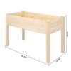 119*57*76cm Wood Planting Frame Tall Foot Type
