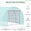 Walk-in Greenhouse 20x10x7ft Heavy Duty Outdoor Backyard Seed Plant Vegetables Grow Warm House Green