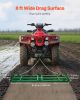 Drag Harrow 8 ft Heavy Duty Tow Behind Drag Harrow Driveway Grader Rake