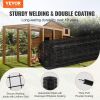 VEVOR Hardware Cloth, 48'' x 50' Galvanized Wire Mesh Roll, 16 Gauge Chicken Wire Fence Roll, Vinyl Coating Metal Wire Mesh for Chicken Coop Barrier