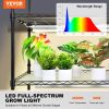 VEVOR Plant Stand with Grow Light, 4 Tiers Plant Shelf with 3000K 180W LED Full Spectrum Light for Indoor Plants