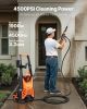 Electric Pressure Washer Max 4500 PSI 3.2 GPM with Nozzles & Foam Cannon