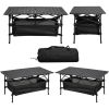 1pc Camping Table That Fold up Lightweight, Aluminum Folding Table Roll Up Table with Easy Carrying Bag for Indoor, Outdoor, Camping, Backyard, BBQ