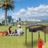 105000 BTU High Power Camping Burner Outdoor Stove Portable Propane Gas Cooker for Camping Cooking Backyard BBQ Grill Outdoor Cooking Equipment Heavy