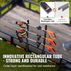 VEVOR Trimmer Rack, 3 Place Weeder Trimmer Rack, Locking Trim Holder Landscape Trailer Rack Carrier Mount on Open Pickup/Trailer Enclosed Trailers