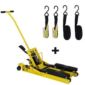 Metal Lifting Jacks (Color: Yellow)